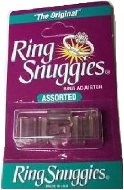 Ring Snuggies - Assorted Pack Of 6: Amazon.co.uk: Jewellery