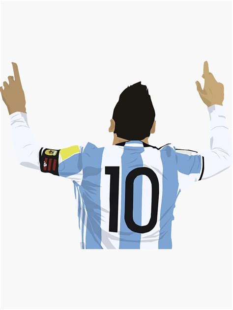 Lionel Messi Sticker Sticker by FabianArdaya | Lionel messi, Messi, Lionel