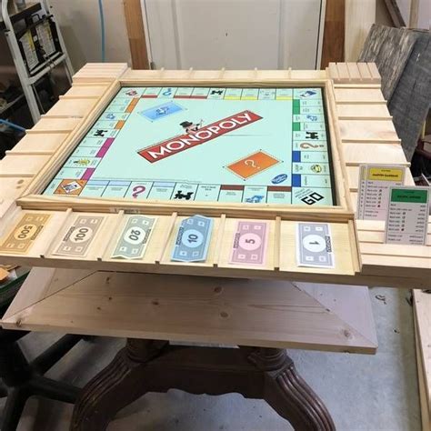 RYOBI NATION - Custom Monopoly/game table | Custom monopoly, Table ...