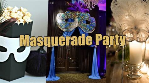 Masquerade Ball Table Decoration Ideas | Shelly Lighting