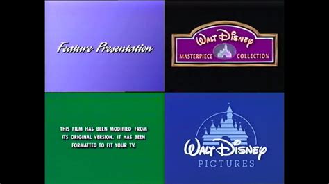 Feature Presentation/Walt Disney Masterpiece Collection/Green Formatted Screen/Walt Disney ...