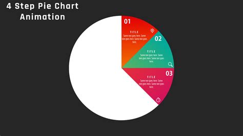 25.PowerPoint 4 Step Pie Chart Animation - PowerUP with POWERPOINT