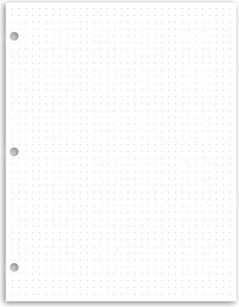 Printable Dot Grid Paper, Letter Size Dotted Paper, Bullet Journal, PDF ...