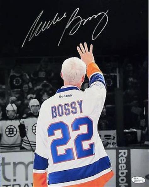 Mike Bossy Signed Photo, Autographed NHL Photos