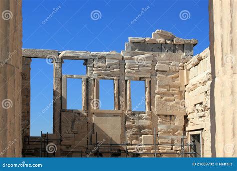 Parthenon in Acropolis stock photo. Image of classical - 21689732