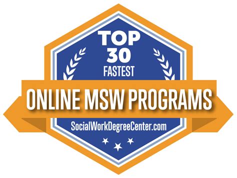 The 30 Accelerated 1 Year MSW Programs Online