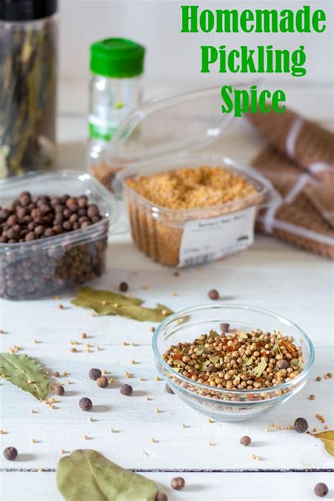 Homemade Pickling Spice Recipe - Binky's Culinary Carnival