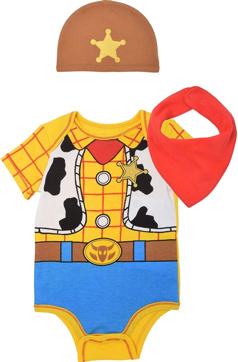 Disney Pixar Toy Story Infant Baby Boys Costume Bodysuit and Hat Set Woody 18 Months - Walmart.com