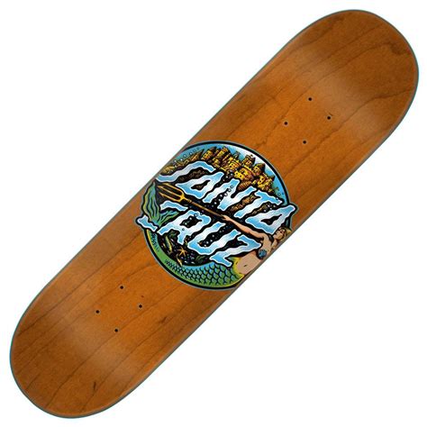 Santa Cruz Skateboards Mermaid Dot Skateboard Deck 8.125 ...