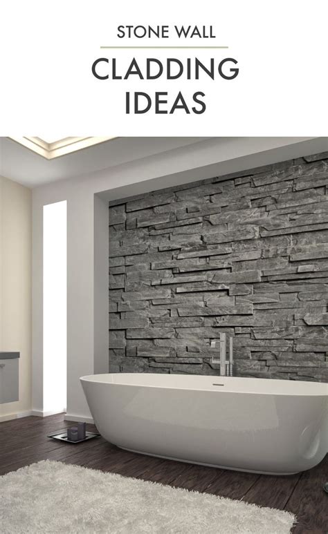 9 Irresistible Stone Wall Cladding Ideas For Your Home | Stone wall cladding, Feature wall ...