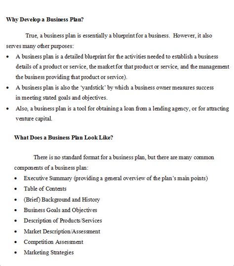 Marketing Plan Template Google Docs