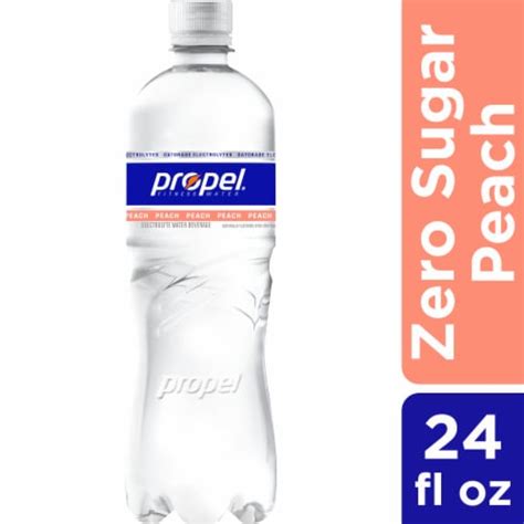 Propel Zero Sugar Electrolyte Water Beverage Peach, 24 fl oz - Fry’s Food Stores