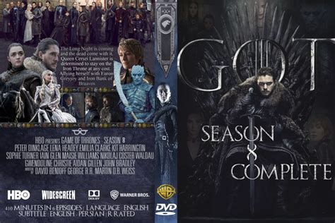 Game of Thrones: Season 8 R0 Custom DVD Cover - DVDcover.Com