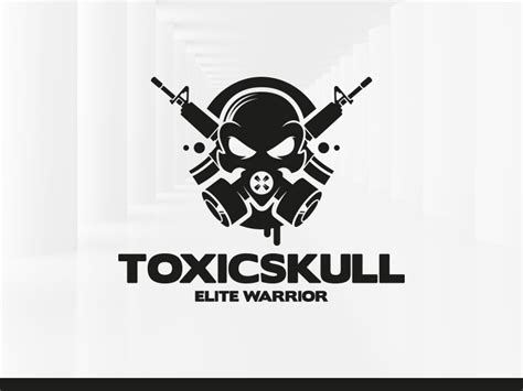 Toxic Skull Logo Template by Alex Broekhuizen on Dribbble