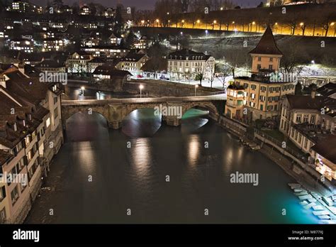 Bridge on Aare river, Bern, Switzerland Stock Photo - Alamy