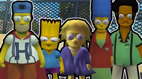 The Simpsons Hit & Run - More Costumes Mod by JArmstrong - YouTube