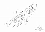 Coloring Page Spaceship  Free Pages sketch template