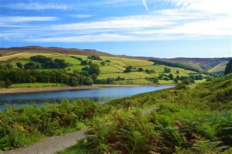 Ladybower Reservoir. stock image. Image of reservoir - 100858639