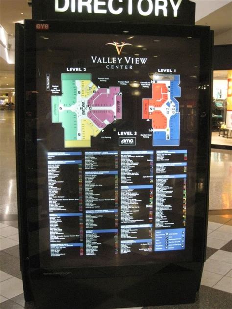 Triangle Town Center Directory Map