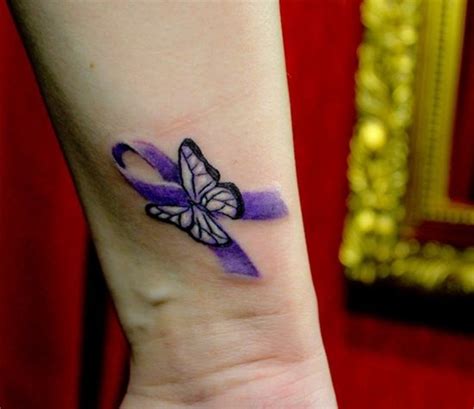 Cancer Ribbon Tattoos Designs Ideas to Give Support to the Sufferers ...