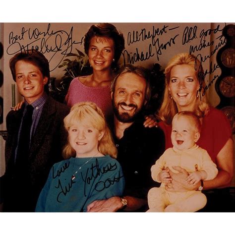 Family Ties Cast-Signed Photograph