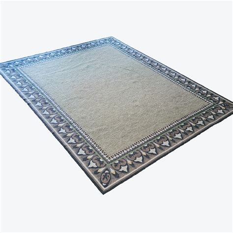 Frontgate Hooked Indoor Outdoor Area Rug | EBTH