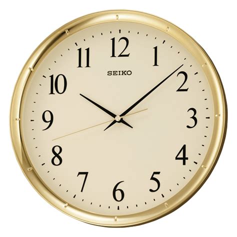 Seiko 12" Ultra-Modern Gold-Tone Wall Clock, Quartz, Analog, QXA417GLH - Walmart.com