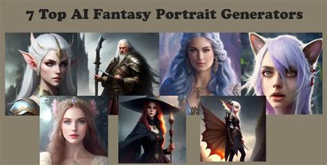 Top 7 AI Fantasy Portrait Generator for Fantasy Character Portraits