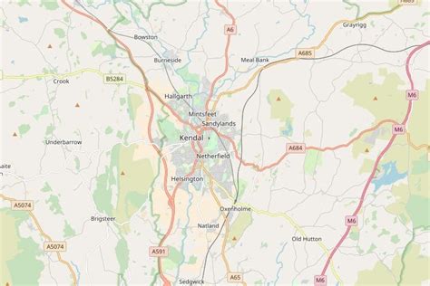 Interactive Kendal Map - Tourist Map Of Kendal, Cumbria - Visit North West