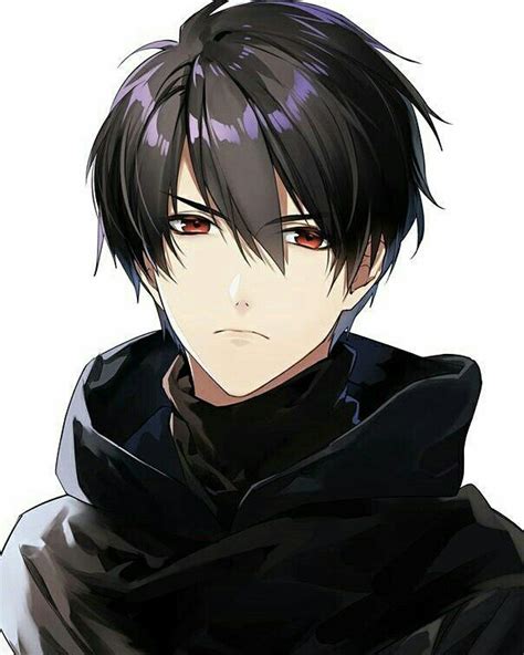 Cute Anime Boys With Black Hair Download transparent anime boy png for free on pngkey com