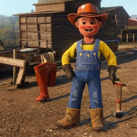 bob the builder in red dead redemption 2 | Stable Diffusion | OpenArt