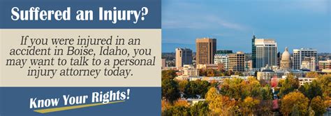 Finding a Personal Injury Attorney in Boise, Idaho