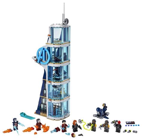 Lego Super Heroes 76166 Marvel Wieża Avengers - 9884372894 - oficjalne ...