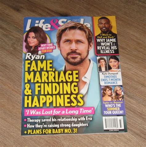 LIFE & STYLE 2023 magazine Ryan Gosling TAYLOR SWIFT Britney Spears ...