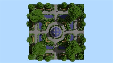 I built a park : r/Minecraft