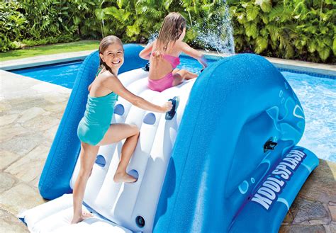 Swimming Pool Water Slide Inflatable Kids Adults 20 gauge Vinyl Stairs Steps New 78257321957 | eBay