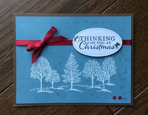 Christmas card Stampin up | Stampin up christmas cards, Christmas cards ...