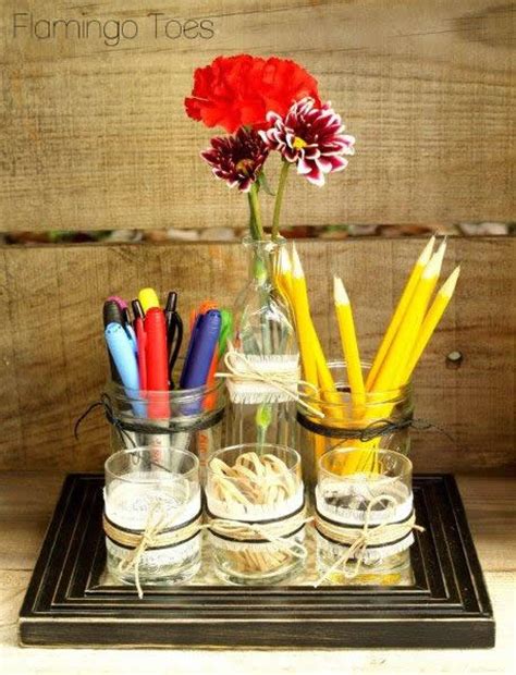 DIY Desk Organizer {Teacher Appreciation Ideas} | Skip To My Lou