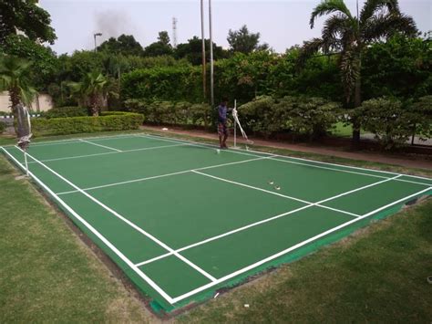 Sports Barrel Multicolor Badminton Synthetic Flooring, For Outdoor And Indoor, Rs 40/sqft | ID ...