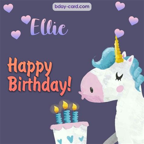 Birthday images for Ellie 💐 — Free happy bday pictures and photos | BDay-card.com