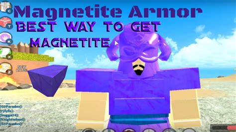 Best place to find magnetite Roblox booga booga - YouTube