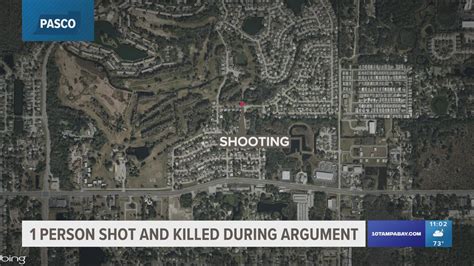 Argument leads to deadly shooting in Pasco County shooting | wtsp.com