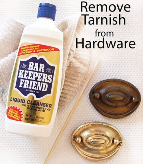 How to remove tarnish from brass metal | Tarnish remover, How to clean ...