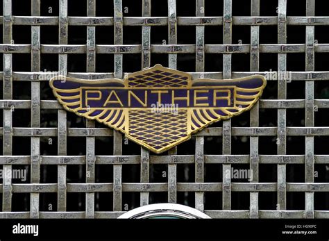 The car marque of Panther Stock Photo - Alamy