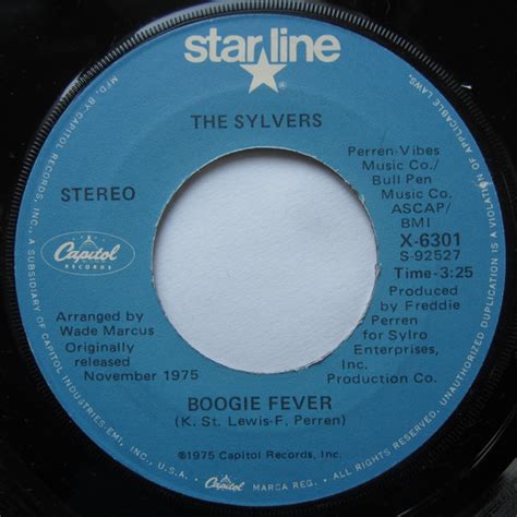 The Sylvers – Boogie Fever / Hot Line (Vinyl) - Discogs