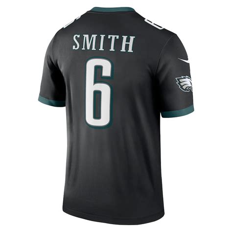 Men's Philadelphia Eagles DeVonta Smith Nike Black Legend Jersey