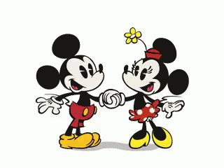 Kiss Mickey GIF - Kiss Mickey Minnie - Discover & Share GIFs