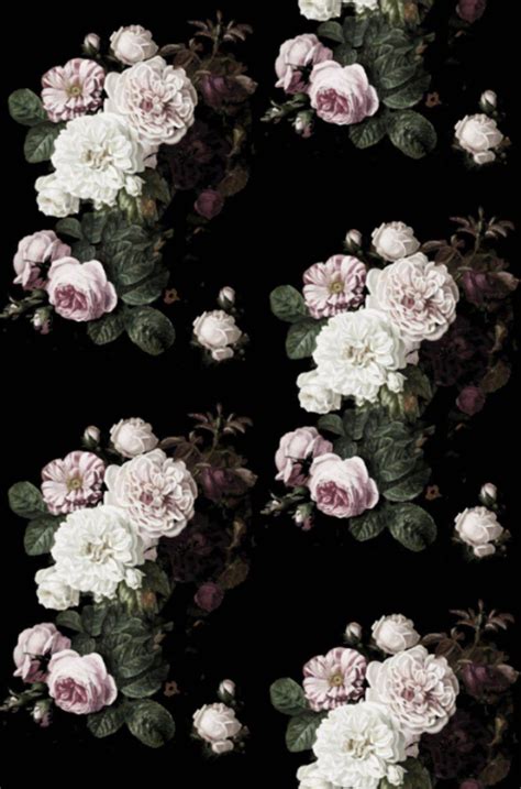 Dark Floral Wallpapers - Top Free Dark Floral Backgrounds - WallpaperAccess