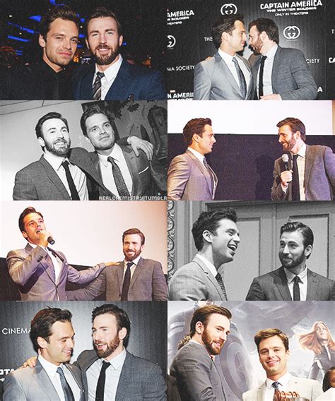 Sebastian Stan and Chris Evans photoset - Chris Evans & Sebastian Stan Photo (39611654) - Fanpop