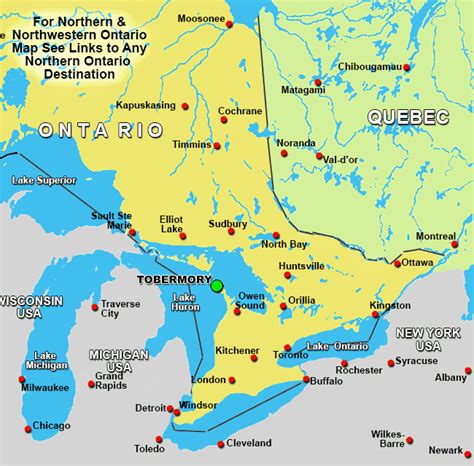 Charter Flights To Tobermory Ontario /Charter Flight Network